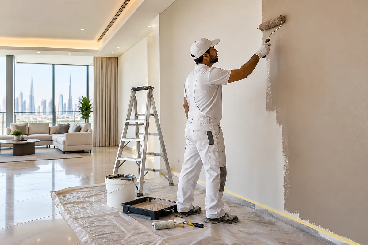 Representative scene for Painting service